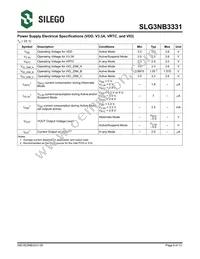 SLG3NB3331V Datasheet Page 6