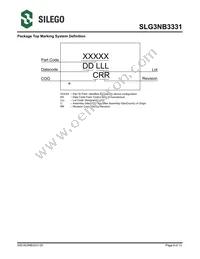 SLG3NB3331V Datasheet Page 9