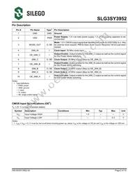 SLG3SY3952V Datasheet Page 2