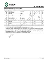 SLG3SY3952V Datasheet Page 3