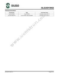 SLG3SY3952V Datasheet Page 9