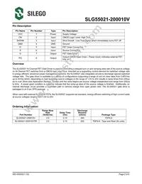 SLG55021-200010VTR Datasheet Page 2