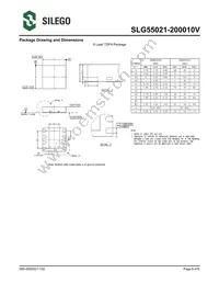 SLG55021-200010VTR Datasheet Page 6