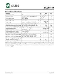 SLG55544V Datasheet Page 3