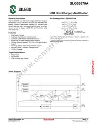 SLG55570AV Datasheet Cover