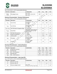 SLG55590AV Datasheet Page 4