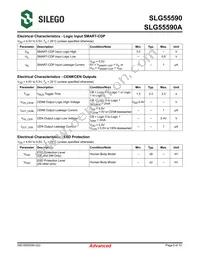 SLG55590AV Datasheet Page 5