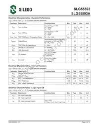 SLG55593V Datasheet Page 4