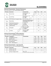 SLG55596AVTR Datasheet Page 4