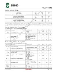 SLG55596V Datasheet Page 3