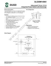 SLG59M1496VTR Datasheet Cover