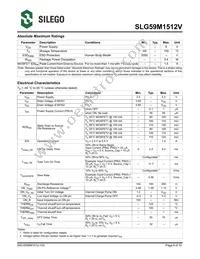 SLG59M1512VTR Datasheet Page 4