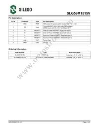 SLG59M1515VTR Datasheet Page 2