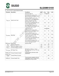 SLG59M1515VTR Datasheet Page 4