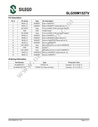 SLG59M1527VTR Datasheet Page 2