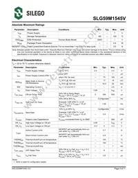 SLG59M1545VTR Datasheet Page 3