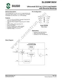 SLG59M1563VTR Datasheet Cover