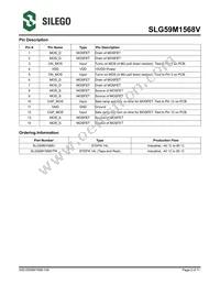SLG59M1568VTR Datasheet Page 2