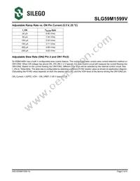 SLG59M1599VTR Datasheet Page 3