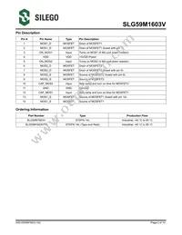 SLG59M1603VTR Datasheet Page 2