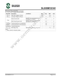 SLG59M1614VTR Datasheet Page 4