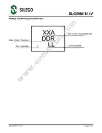 SLG59M1614VTR Datasheet Page 9