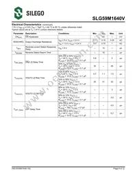 SLG59M1640V Datasheet Page 4