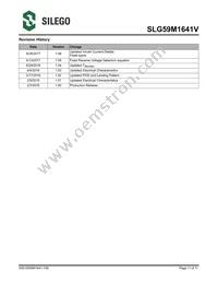 SLG59M1641V Datasheet Page 11