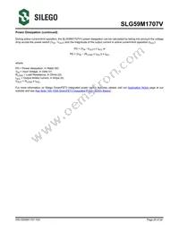 SLG59M1707V Datasheet Page 20