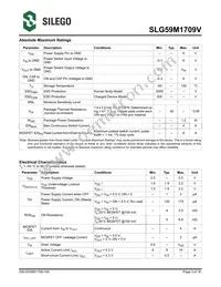 SLG59M1709VTR Datasheet Page 3