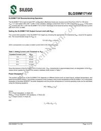 SLG59M1714VTR Datasheet Page 12