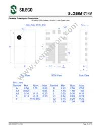 SLG59M1714VTR Datasheet Page 15