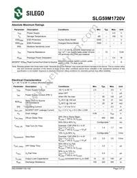 SLG59M1720V Datasheet Page 3