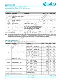 SLG59M1748C Datasheet Page 3