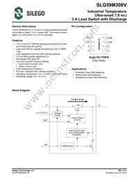 SLG59M308VTR Datasheet Cover