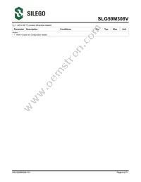 SLG59M308VTR Datasheet Page 4