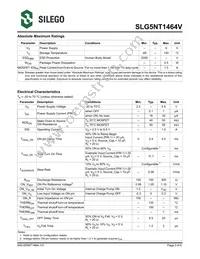 SLG5NT1464VTR Datasheet Page 3