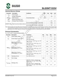 SLG5NT1533VTR Datasheet Page 3