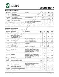 SLG5NT1581VTR Datasheet Page 3