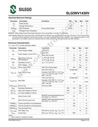 SLG5NV1430V Datasheet Page 3