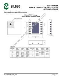 SLG7NT4081VTR Datasheet Page 7