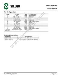 SLG7NT4082VTR Datasheet Page 3