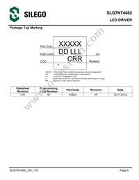 SLG7NT4082VTR Datasheet Page 6