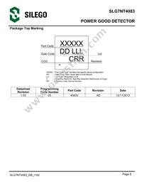 SLG7NT4083VTR Datasheet Page 6