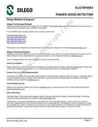 SLG7NT4083VTR Datasheet Page 9