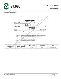 SLG7NT4180VTR Datasheet Page 6