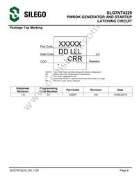 SLG7NT4229VTR Datasheet Page 6