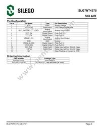 SLG7NT4375VTR Datasheet Page 3