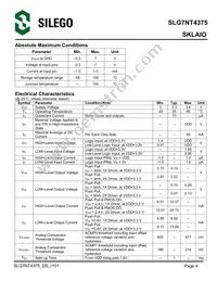 SLG7NT4375VTR Datasheet Page 4