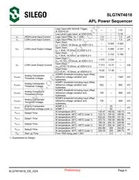 SLG7NT4618V Datasheet Page 4